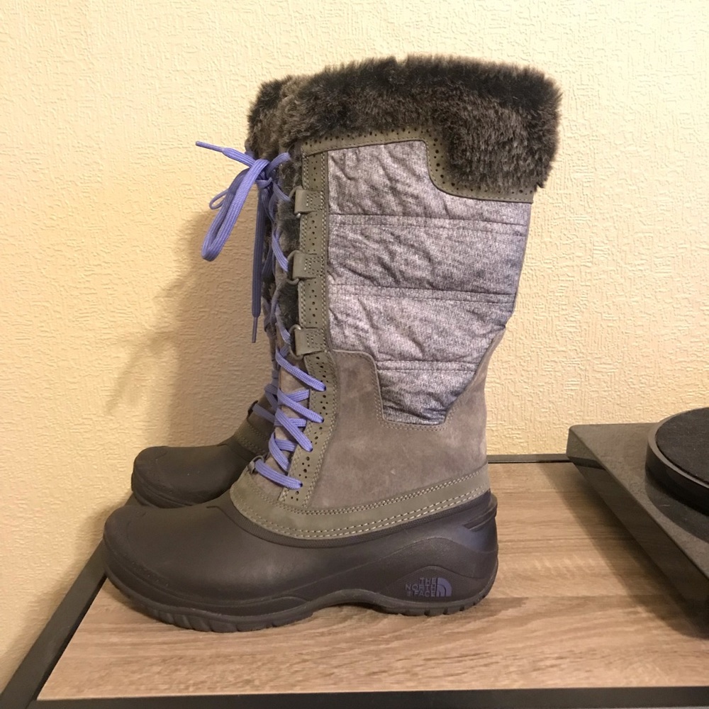 The North Face Women’s Shellista II Tall Boots - Size 8.5 - Color: Grey